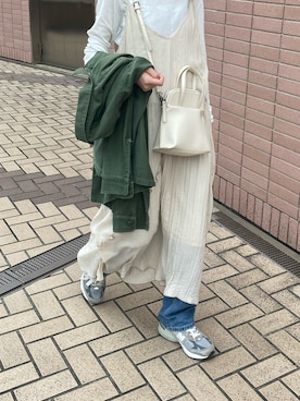 リノさん（レディース・158cm）の春コーディネート