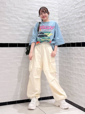 Rukaさん（レディース・160cm）の春コーディネート