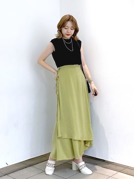 Rukaさん（レディース・160cm）の夏コーディネート