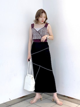 Rukaさん（レディース・160cm）の夏コーディネート