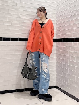 Rukaさん（レディース・160cm）の春コーディネート