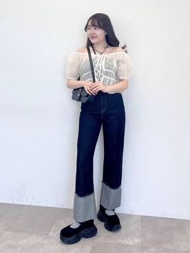 Rukaさん(レディース・160cm)の春コーディネート