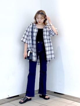 Rukaさん（レディース・160cm）の夏コーディネート