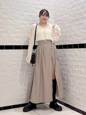 Rukaさん（レディース・160cm）の秋コーディネート