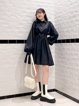 Rukaさん(レディース・160cm)の秋コーディネート