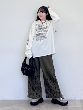 Rukaさん(レディース・160cm)の秋コーディネート