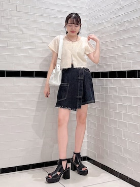 Rukaさん(レディース・160cm)の夏コーディネート