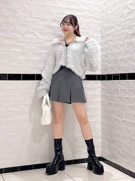 Rukaさん（レディース・160cm）の秋コーディネート