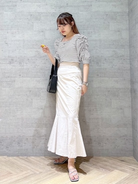 Rukaさん（レディース・160cm）の夏コーディネート