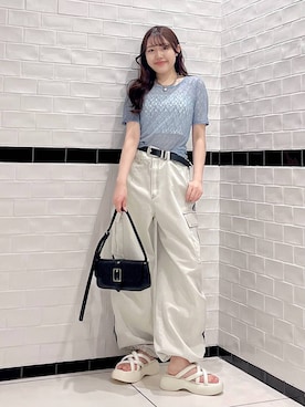 Rukaさん（レディース・160cm）の夏コーディネート