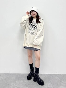 Rukaさん（レディース・160cm）の秋コーディネート