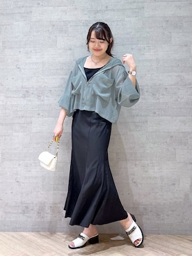 Rukaさん（レディース・160cm）の夏コーディネート