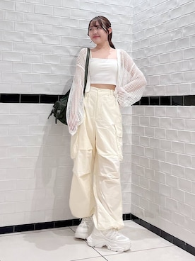 Rukaさん（レディース・160cm）の春コーディネート
