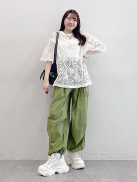 Rukaさん（レディース・160cm）の春コーディネート