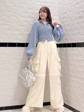 Rukaさん（レディース・160cm）の春コーディネート