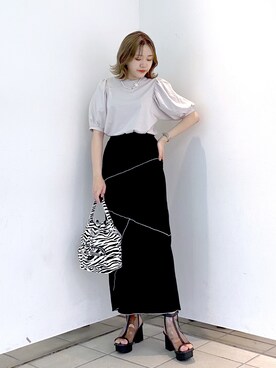 Rukaさん（レディース・160cm）の夏コーディネート