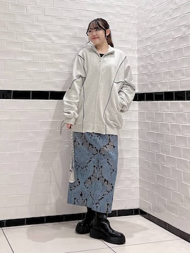 Rukaさん(レディース・160cm)の冬コーディネート