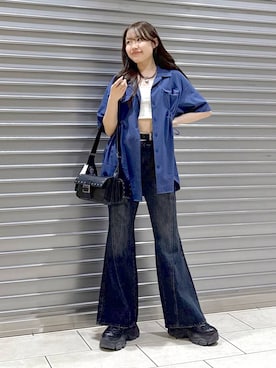 Rukaさん（レディース・160cm・20代）の夏コーディネート