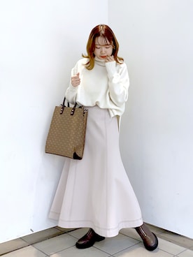 Rukaさん(レディース・160cm)の冬コーディネート