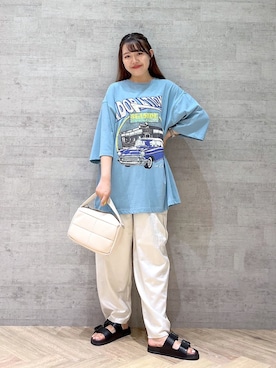 Rukaさん（レディース・160cm）の夏コーディネート