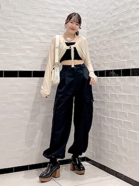 Rukaさん（レディース・160cm）の秋コーディネート