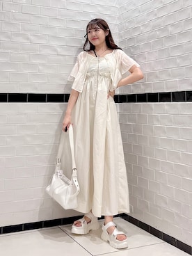 Rukaさん（レディース・160cm）の夏コーディネート