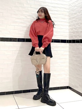 Rukaさん(レディース・160cm)の冬コーディネート