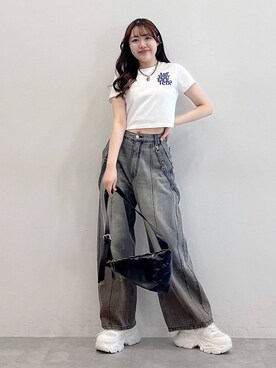 Rukaさん（レディース・160cm）の夏コーディネート