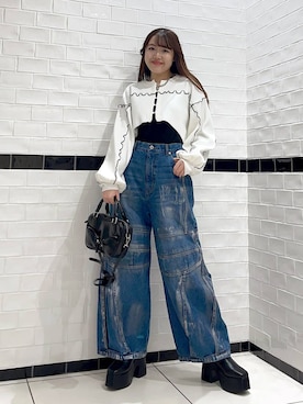 Rukaさん（レディース・160cm）の冬コーディネート