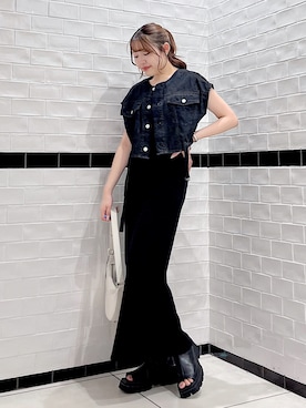 Rukaさん（レディース・160cm）の春コーディネート