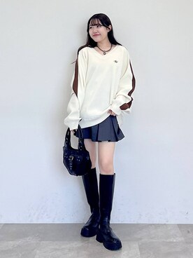 Rukaさん(レディース・160cm)の秋コーディネート