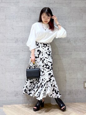 Rukaさん（レディース・160cm）の春コーディネート