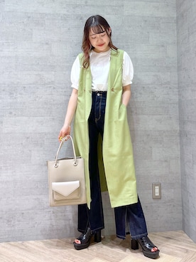 Rukaさん（レディース・160cm）の春コーディネート