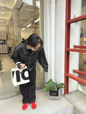 「Big John（ビッグジョン）のアイテム」を使った、rn！さん（レディース・158cm）の春コーディネート