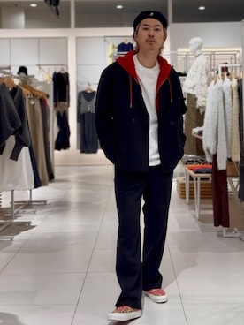 原田圭史さん（メンズ・171cm）の秋コーディネート