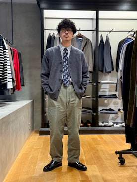 原田圭史さん（メンズ・171cm・30代）の秋コーディネート