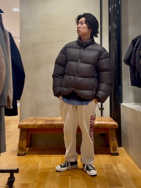 原田圭史さん(メンズ・171cm)の冬コーディネート