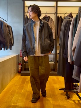 原田圭史さん（メンズ・171cm・30代）の冬コーディネート