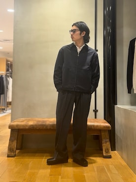 原田圭史さん（メンズ・171cm）の春コーディネート