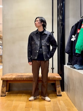 原田圭史さん（メンズ・171cm）の春コーディネート