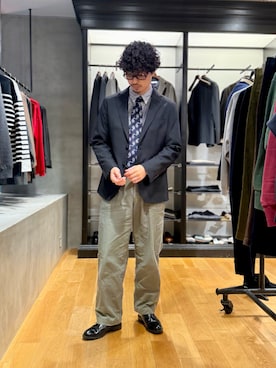 原田圭史さん（メンズ・171cm・30代）の秋コーディネート