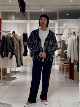 原田圭史さん（メンズ・171cm）の秋コーディネート