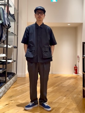 原田圭史さん（メンズ・171cm）の夏コーディネート