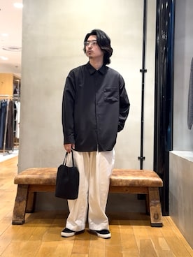 原田圭史さん(メンズ・171cm)の春コーディネート