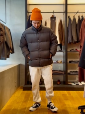 「アイテム（その他アウター）」を使った、原田圭史さん（メンズ・171cm・30代）の冬コーディネート