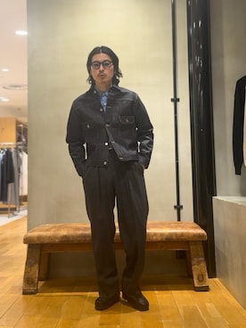 原田圭史さん（メンズ・171cm）の春コーディネート