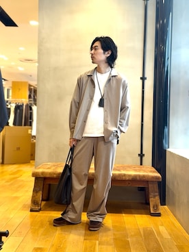 原田圭史さん（メンズ・171cm）の春コーディネート