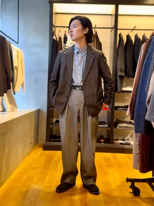 セール】new basic WOOL LINEN JACKET（その他アウター）｜URBAN