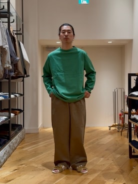 原田圭史さん（メンズ・171cm）の夏コーディネート