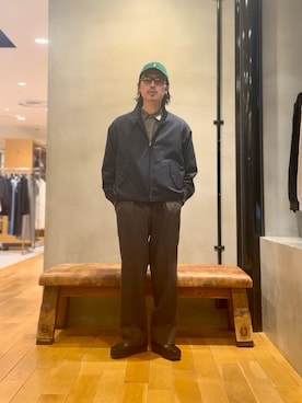 原田圭史さん（メンズ・171cm）の春コーディネート